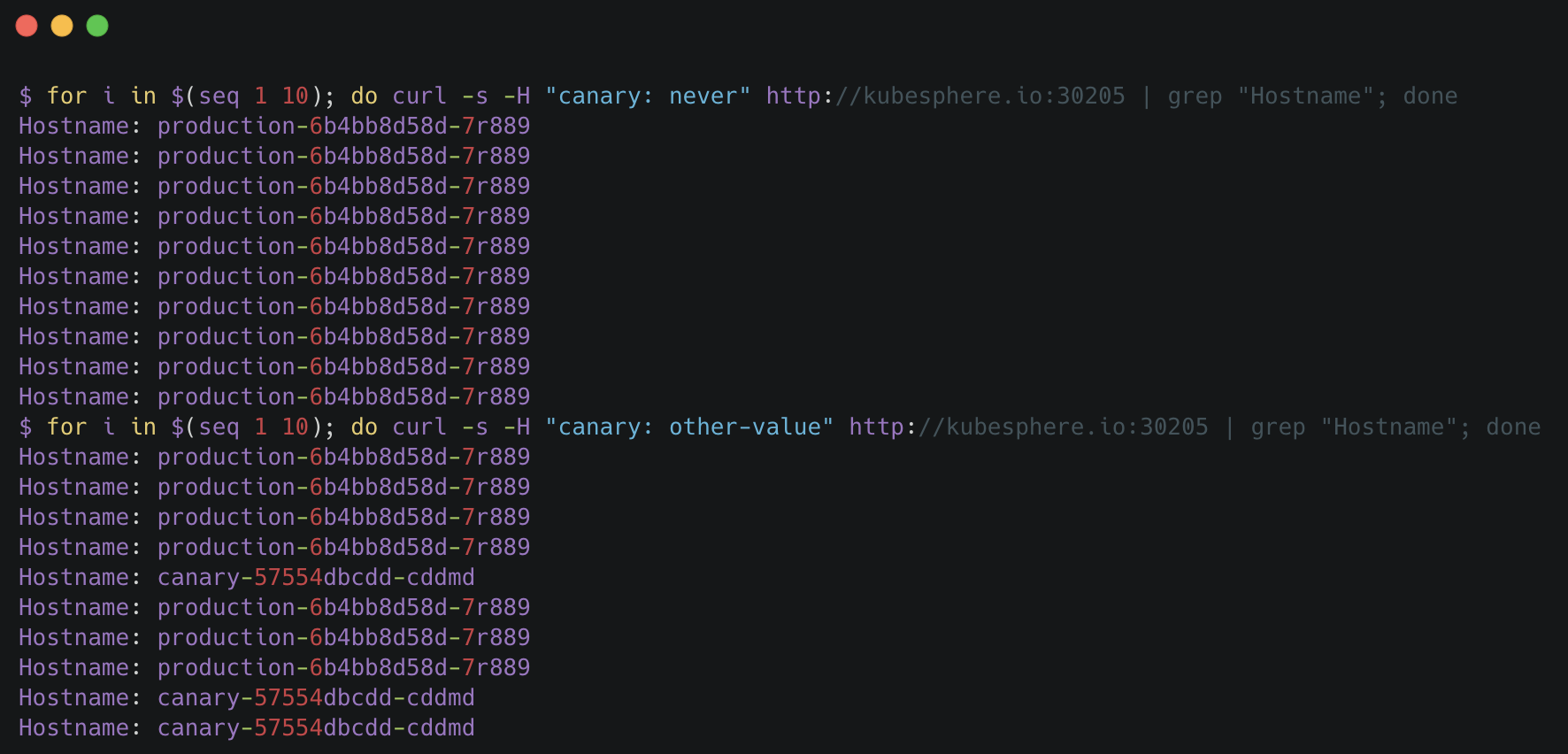 示例十三 - 使用 Ingress-Nginx 进行灰度发布 - 图12