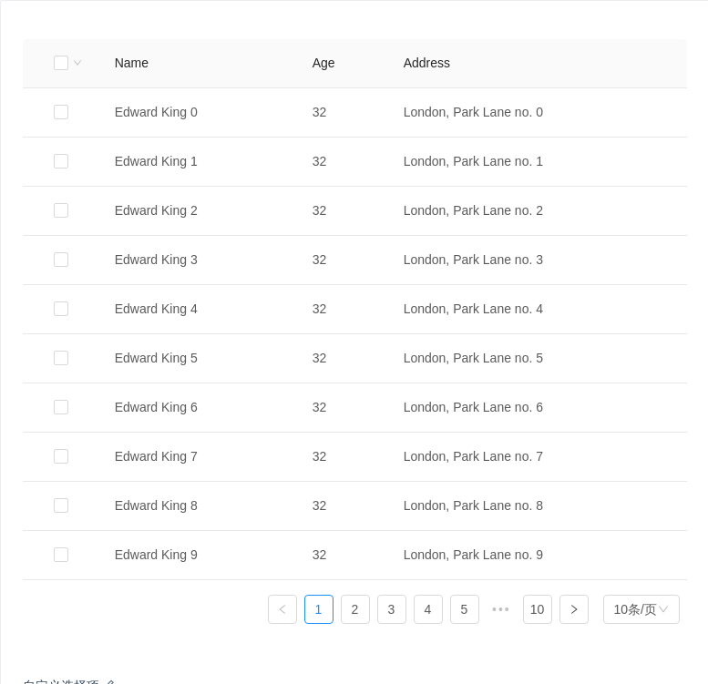 Table表格 - 图3