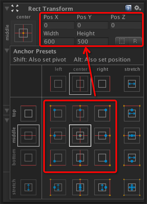  3.1 RectTransform剖析  - 图2