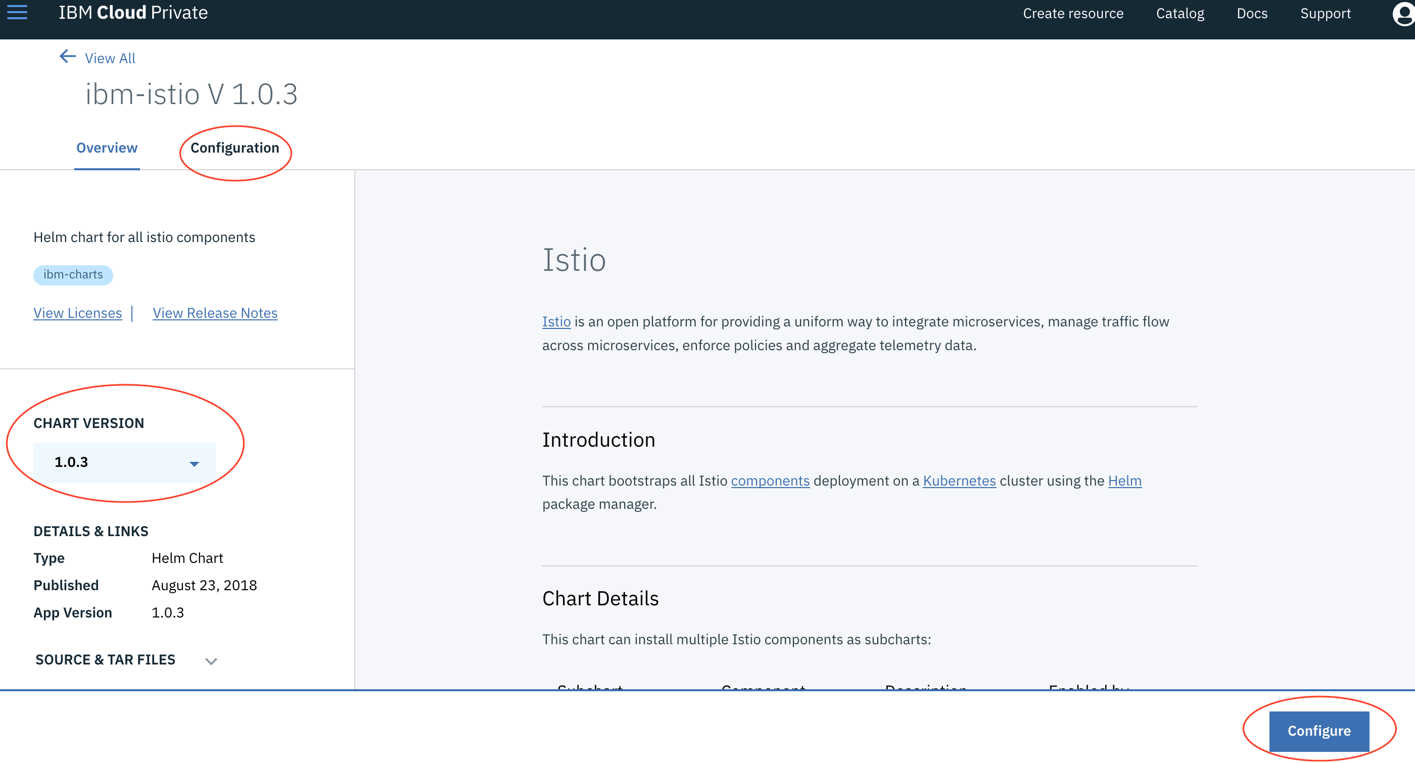 IBM 私有云 - 安装 Istio